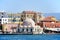 Mosque in the harbour, Chania.