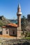 Mosque in the historic Rumelihisari or Rumelian Castle in Istanbul. Turkey