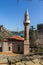 Mosque in the historic Rumelihisari or Rumelian Castle in Istanbul. Turkey