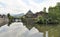 Mosque at Jahelum river in Srinagar, Kashmir