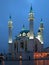 Mosque Kul Sharif at evening illumination.