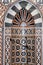 A Mosque Mihrab, a niche in the wall of a mosque that indicates the qibla, the direction of the Kaaba in Mecca towards which