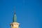 mosque minaret close up