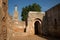 Mosque and minaret ruined of Chellah necropolis. Rabat. Morocco.