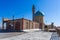 Mosque and minaret on top of the mountain