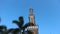 mosque minaret in topoyo, mamuju Tengah, a tower with a beautiful and amazing middle eastern style architecture