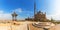 Mosque of Muhammad Ali in the Citadel of Cairo, Egypt, panoramic view