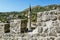 Mosque near the old town of Bar in Montenegro on a summer day