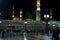 The Mosque Of The Prophet Muhammad In Medina. Al-Masjid Al-Nabawi. The Great Islamic Mosque in Saudi