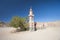 Mosque in remote desert egyptian village