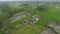 Mosque among rice fields Java Indonesia