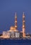 Mosque in Sharjah at dusk