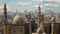 Mosque of Sultan Hassan. Cairo. Egypt. Timelapse