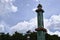 Mosque Towers in Indonesia. Mosque with Islamic background