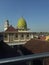 Mosque very beautifull when shot from hight angle view