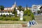 Mosque and waterfront, Saranda, Albania