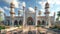 Mosques adorn Kurban Bayram, inviting worshippers for prayers and reflection