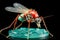 Mosquito Microscopic Insight into Behavior: A Close Examination of an Infectious Disease Carrier, Generative Ai