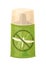 Mosquito repellent spray in cartoon style isolated
