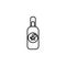 mosquito spray line icon. Element of camping icon for mobile concept and web apps. Thin line mosquito spray icon can be used for