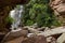 Mosquito Waterfall Cachoeira do Mosquito, Chapada Diamantina, Bahia, Brazil.