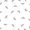 Mosquitoes seamless pattern white background. Zika virus malaria alert