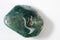 Moss Agate is a gem made of silicon dioxide.