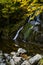 Moss Glen Falls - Waterfall and Fall / Autumn Colors - Vermont