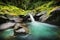 Moss waterfall gunung bunder