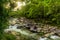 Mossman Gorge - river in Daintree National Park, Queensland, Australia