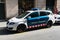 Mossos d`Esquadra autonomous police force of Catalonia patrol vehicle