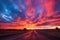 the most amazing sunset sky for sky replacements with vibrant colors - background stock concepts