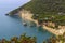 The most beautiful coasts of Italy:Baia dei Mergoli beach or Zagare Bay (Apulia).The beaches offer a breathtaking view