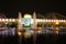 The most beautiful square in Isfahan, the Naqsh-e Jahan Square at night, Isfahan, Iran