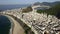 The most famous beach in the world. Wonderful city. Paradise of the world. Copacabana Beach in Copacabana district, Rio de Janeiro