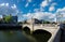 Most famous bridge in ireland,o\'connell street,dublin city centre