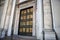 The most famous Holy Door at the Basilica of St. Peter in the Vatican City