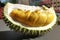 A most favorite fruit in Malaysia called Durian.