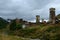 Most high-altitude settlement in Europe - Ushguli,Svanetia,Georgia.Famous for its tribal fortified towers, unesco heritage