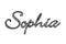 Most popular baby name Sophia gold diamonds bling bling