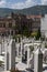 Mostar, Bosnia and Herzegovina, Europe, old city, cemetery, mosque, martyrs, graveyard, bombed, Bosnian War