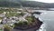 Mosteiros town on Sao Miguel island, Azores, beautiful old buildings