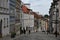 Mostowa Street in Old Town in Warsaw, Poland