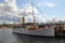 MOTALA EXPRESS passenger boat docked in Stockholm harbor