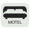 Motel Icon and Vector.Rooms in motel.