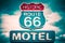 Motel spirit in historic 66 road