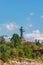 Mother Armenia Statue or Mayr hayastan. Monument located in Victory Park, Yerevan city, Armenia.