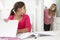 Mother Catches Daughter Using Laptop When Meant To Be Studying