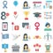 Mother Day Color Vector icons set every single icon can easily modify or edit