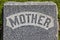 Mother Headstone